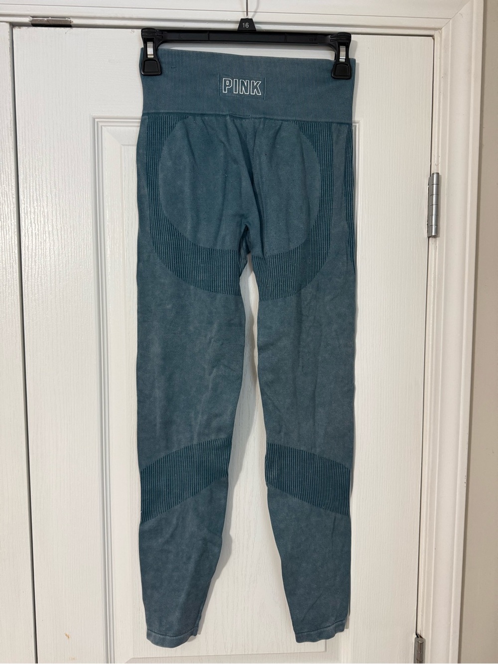 PINK Victoria's Secret Women’s Seamless High-Waist Leggings — Teal